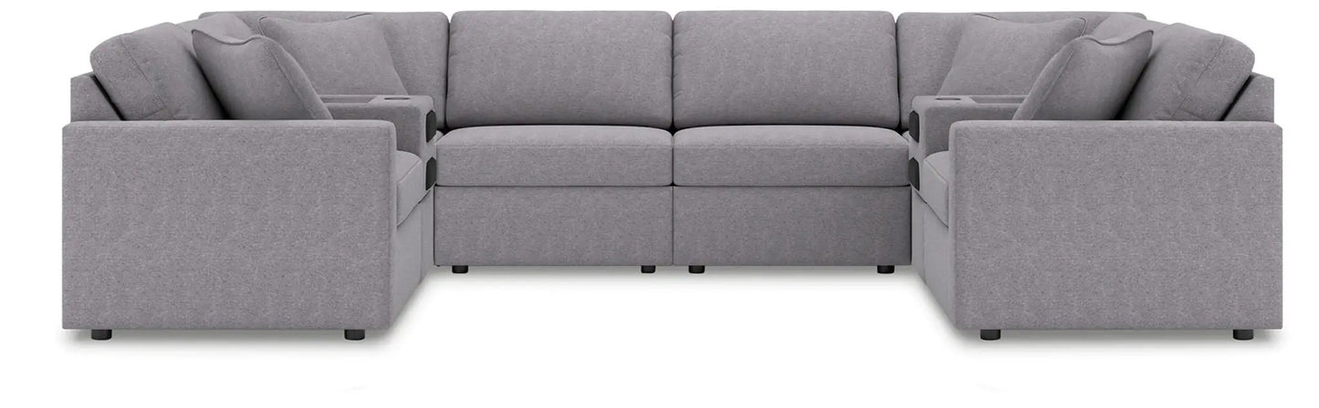 Modmax Sectional in Granite Performance Fabric