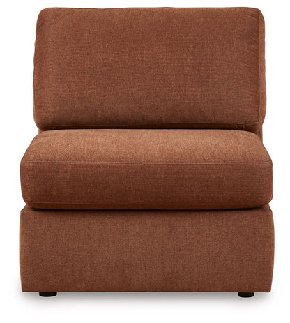 Modmax Sectional Spice brown textured fabric stationary seating by Unique Piece Furniture on Tampa Home & Garden Store