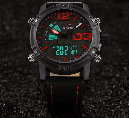 Men's Digital Analog Watch Multifunction