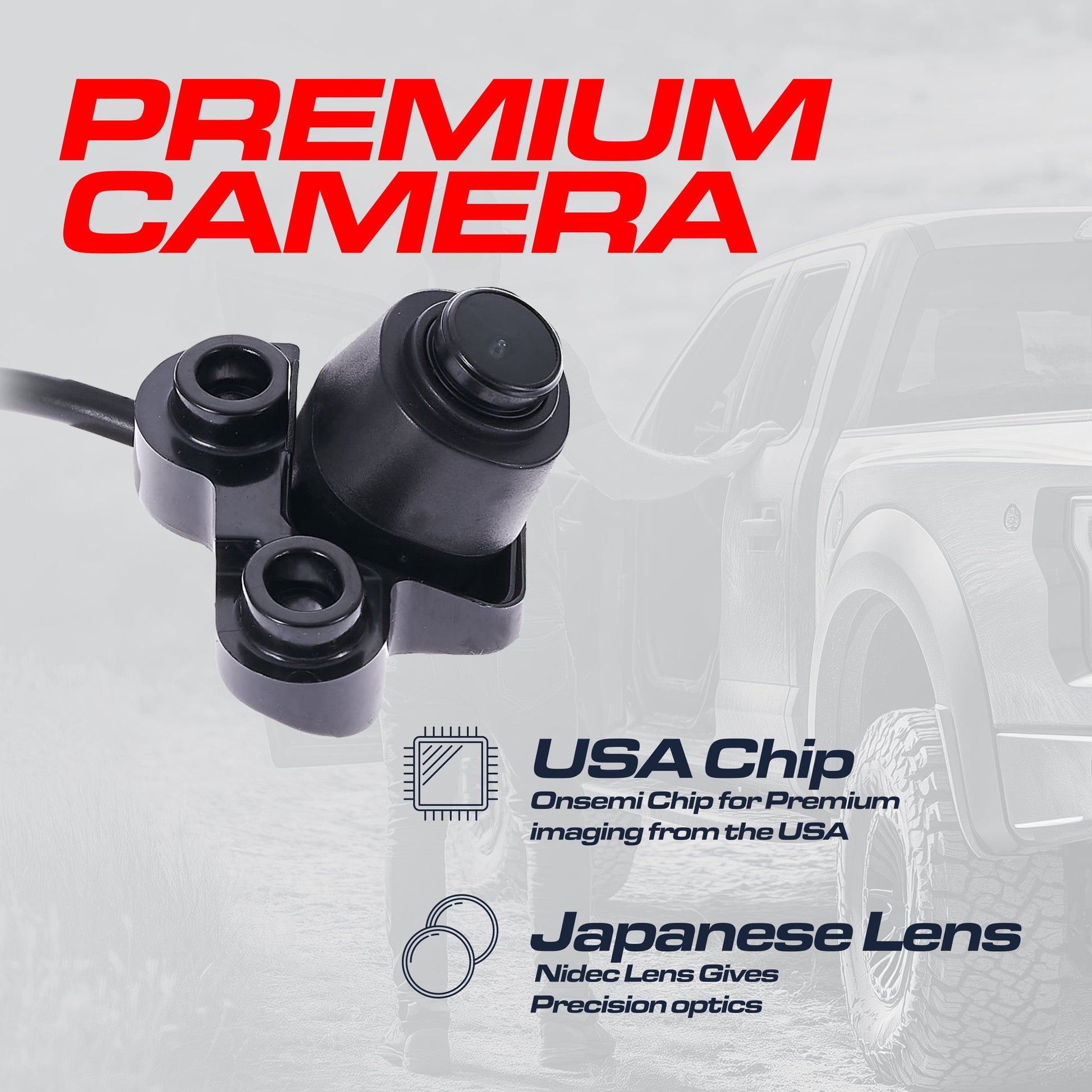 Chevrolet Traverse OEM backup camera 2009-2012 Master Tailgaters black plastic housing on Tampa Home & Garden Store