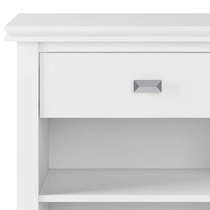 Artisan Handcrafted Bedside Table with Drawer