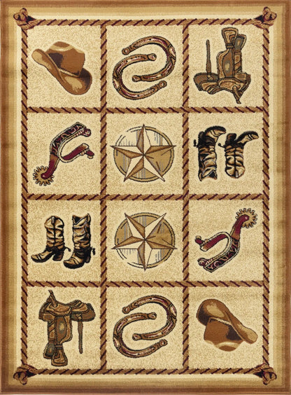 Tribes Southwest Area Rug Frontier Spirit Design