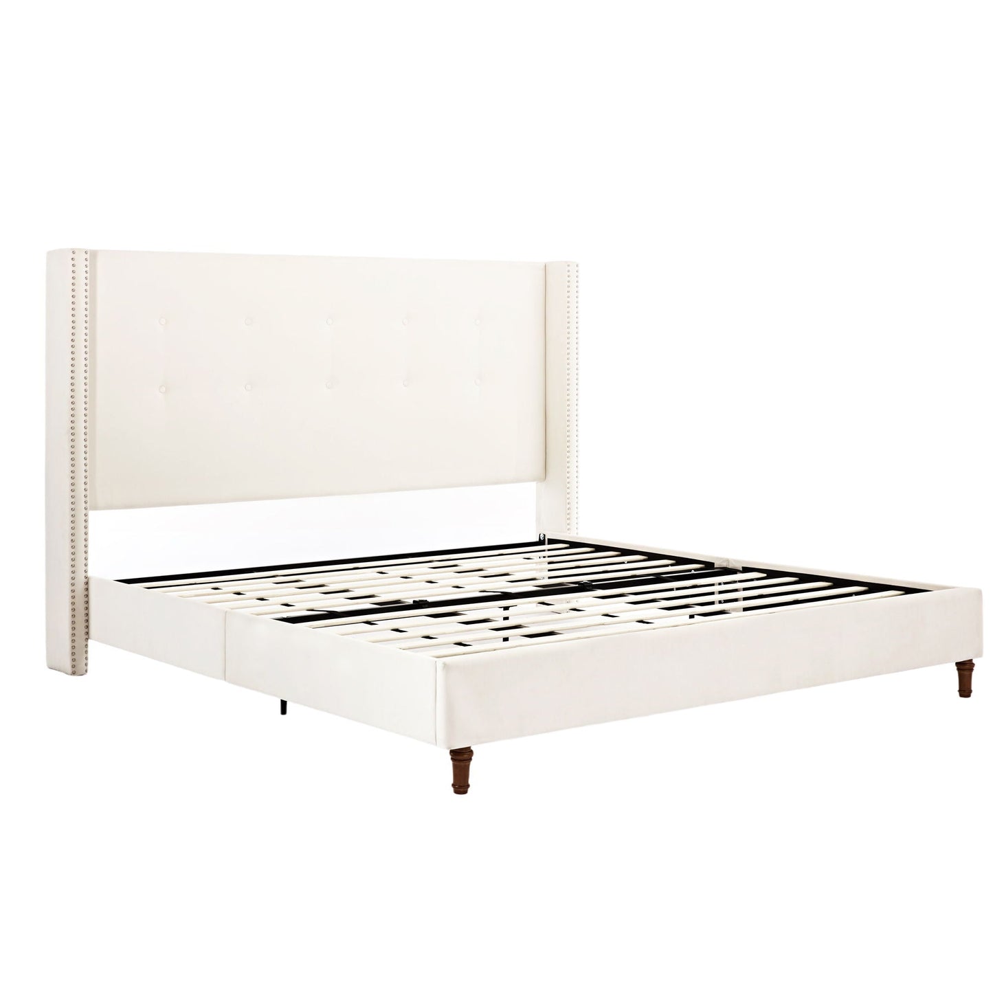 Peyton Upholstered Bed and a 54 Inch Headboard