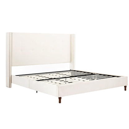 Peyton Upholstered Bed and a 54 Inch Headboard
