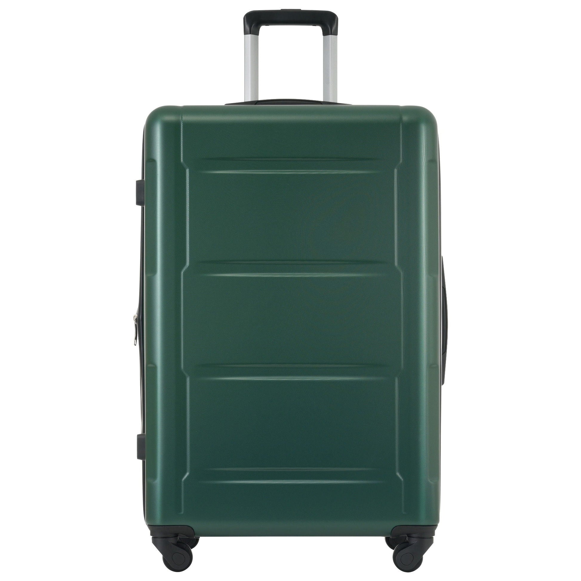 HouseOfZazla green ABS expandable luggage with spinner wheels 20in/28in TSA lock on Tampa Home & Garden Store