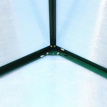 Heavy Duty Polycarbonate Greenhouse Kit and Door