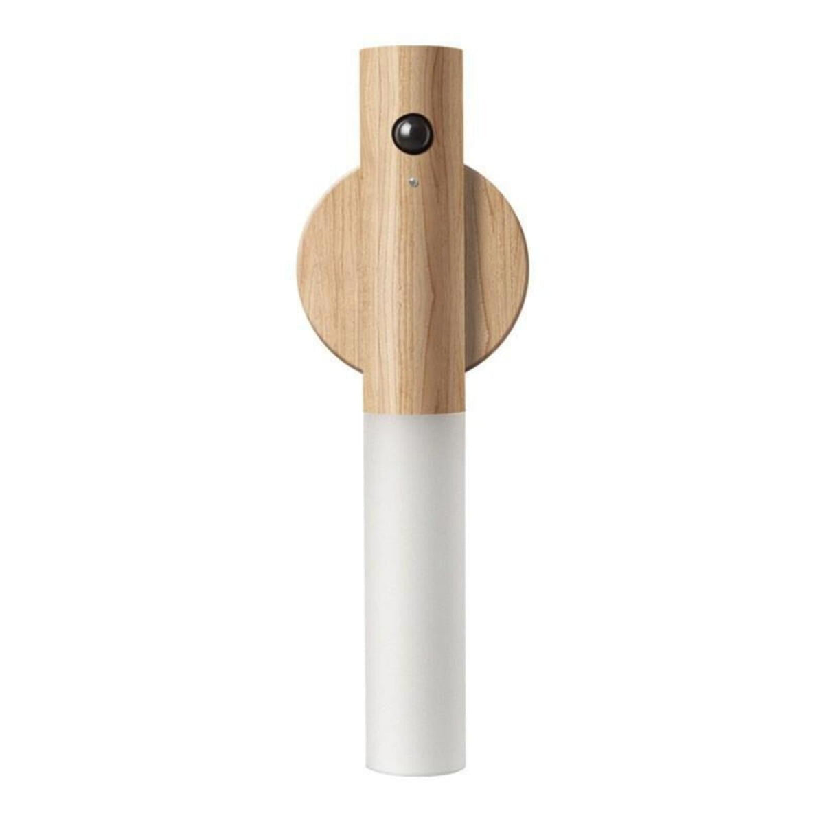 Rechargeable motion sensor night light magnetic wooden wall lamp natural wood UpTrend Deals on Tampa Home & Garden Store
