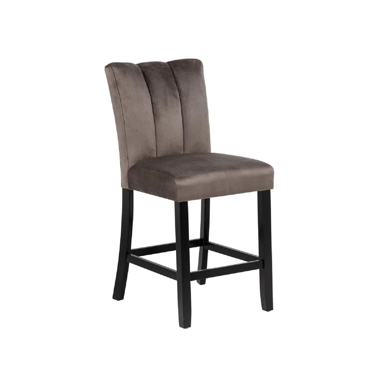 Luxury Velvet Counter Height Dining Chair and Set