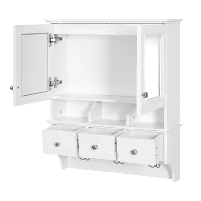 Modern Bathroom Mirror Cabinet With Drawers