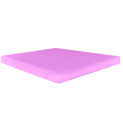 Pink 6-inch gel memory foam mattress in a box with aloe vera cover, full size, HouseOfZazla on Tampa Home & Garden Store