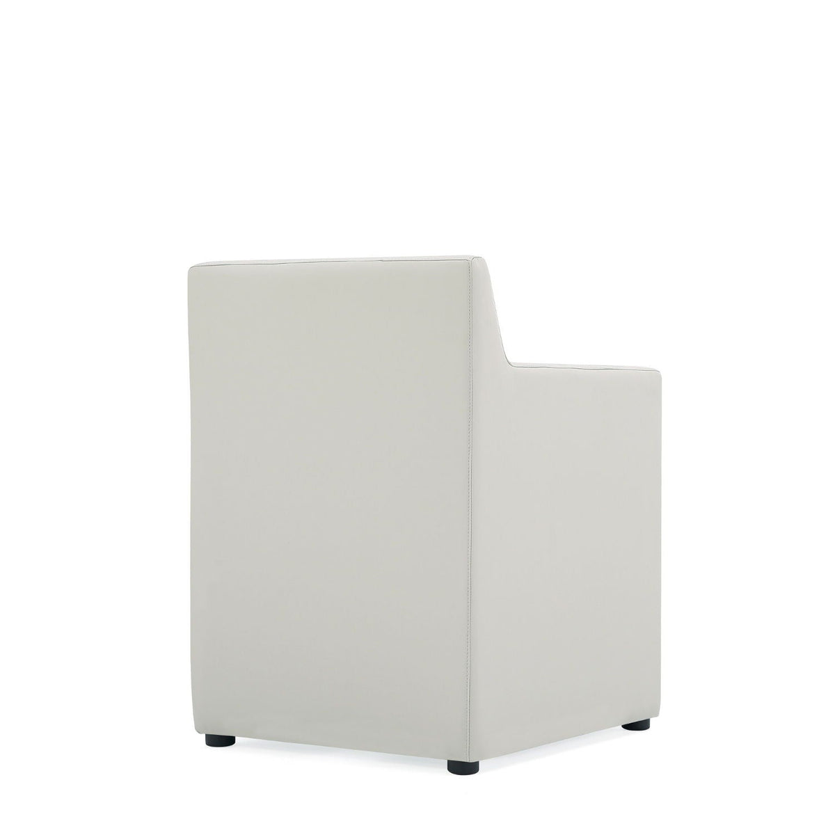 Anna Modern Square Armchair with Foam Cushion