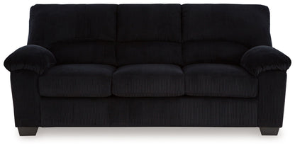 SimpleJoy Corduroy Living Room Sofa and Loveseat