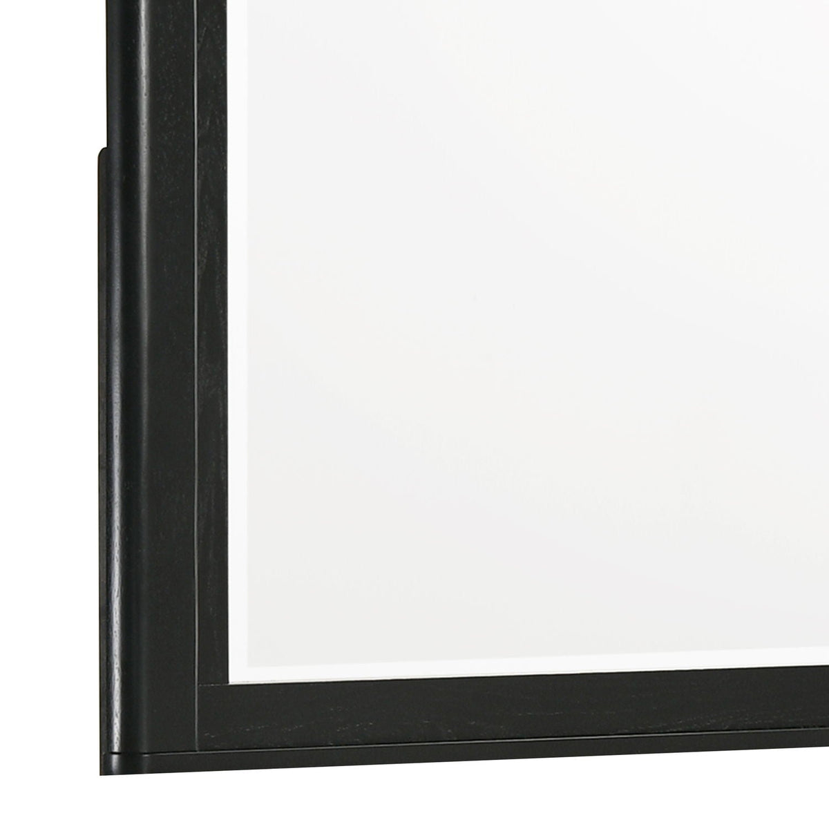 Black bedroom mirror with deep frame Opel by HouseOfZazla wall mirror on Tampa Home & Garden Store