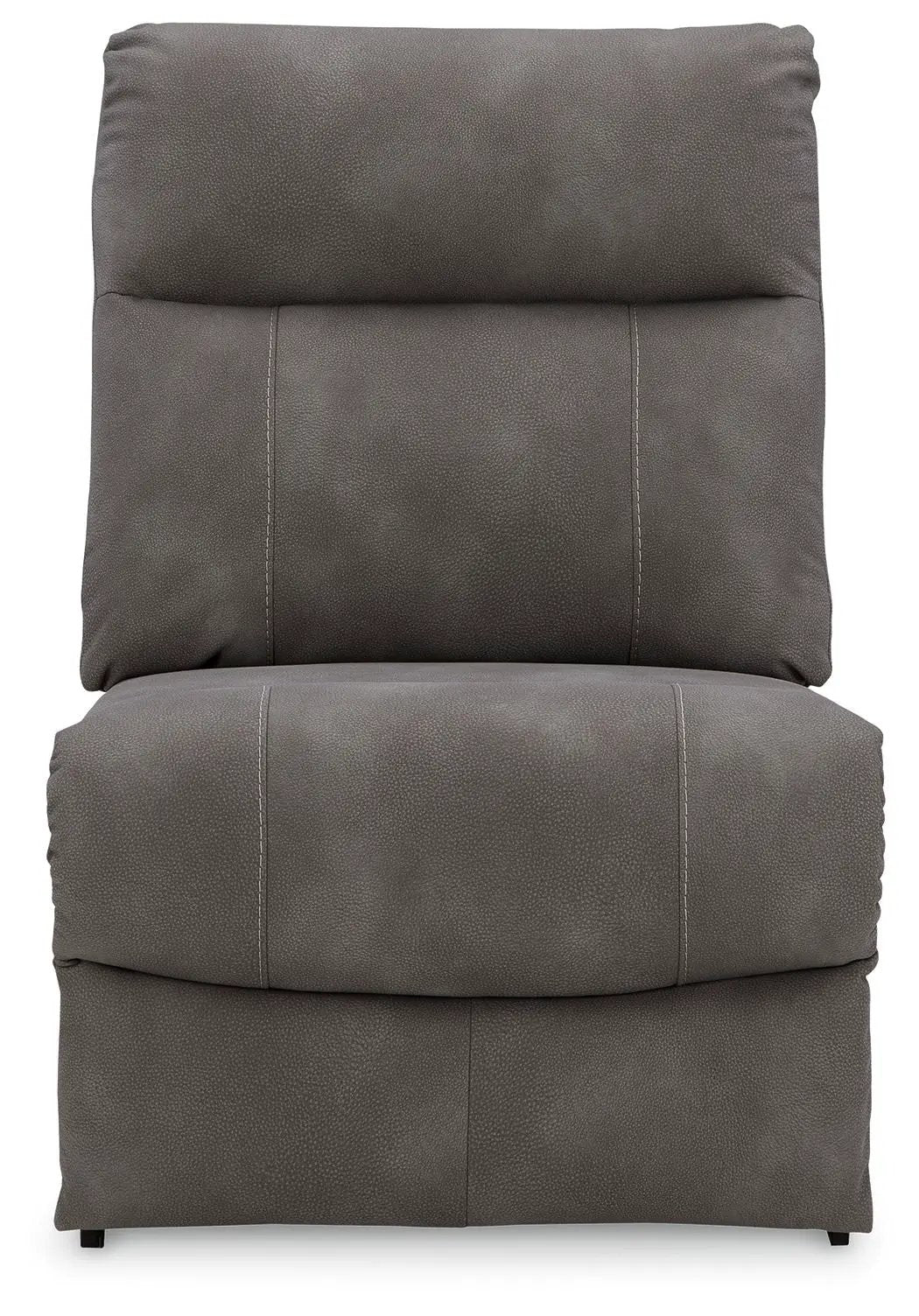 Next-Gen Durapella reclining sectional by Unique Piece Furniture in taupe upholstery on Tampa Home & Garden Store