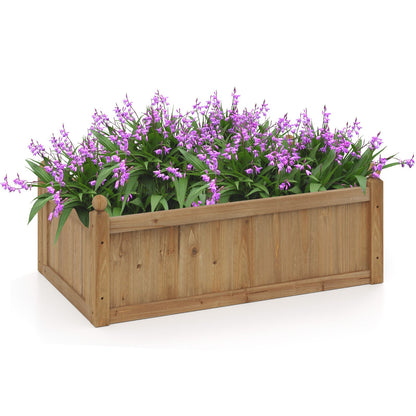 46 x 24 x 16 In. Planter Box with Drainage