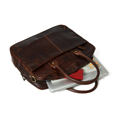 Crimson Contemporary Briefcase - Tampa Home & Garden Store