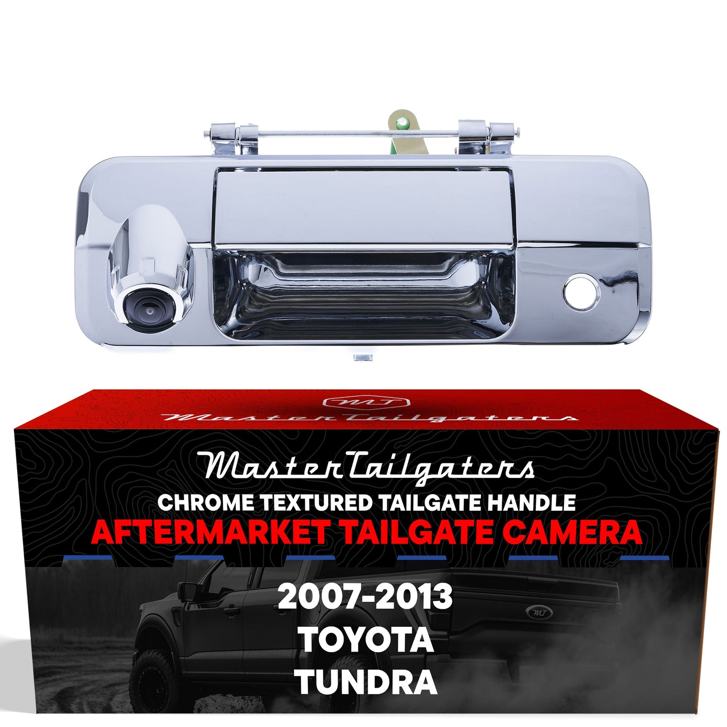 Master Tailgaters chrome tailgate handle with backup camera for Toyota Tundra 2007-2013 on Tampa Home & Garden Store