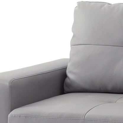 Modern Gray Sofa for Apartments and Dorms