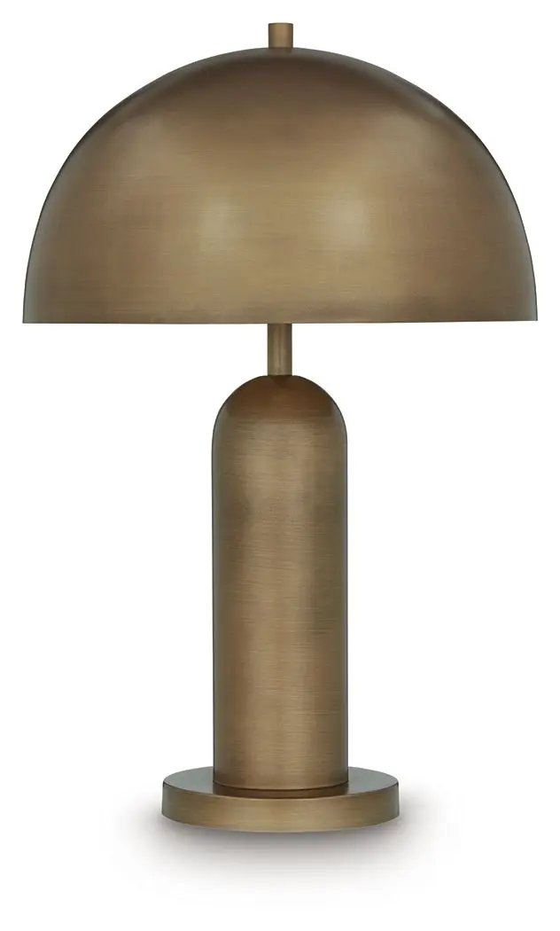 Wendfield Metal Lamp with Dome Shade Contemporary