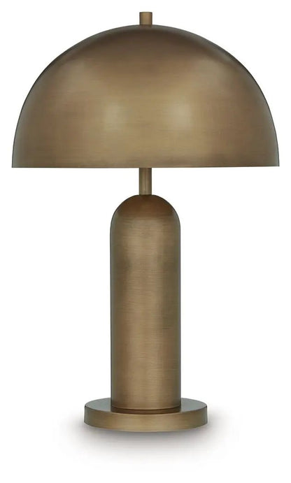 Wendfield Metal Lamp with Dome Shade Contemporary