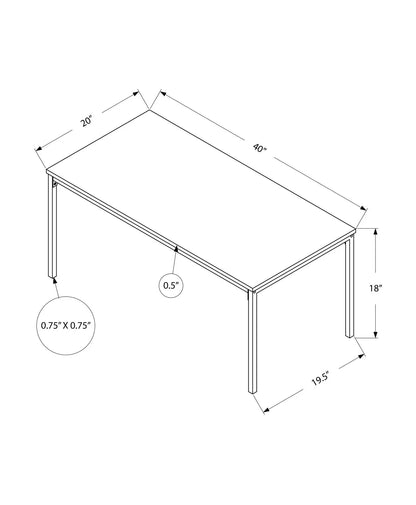 Coffee table blueprint rectangular top metal frame 40in x 18in x 19.5in Unique Piece Furniture on Tampa Home & Garden Store