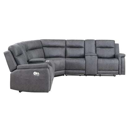 Eco Sectional Sofa in Greige for Modern Living