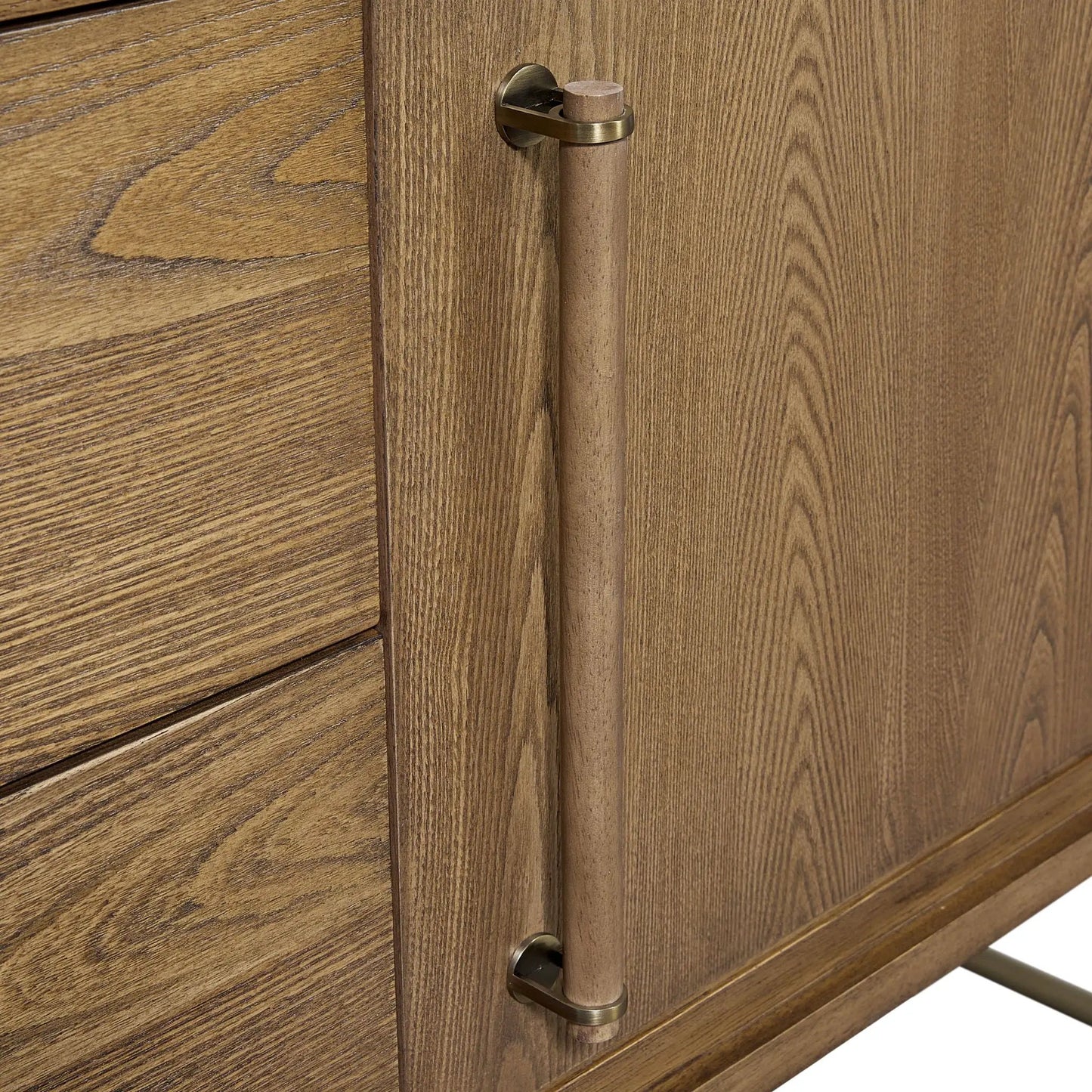 Base Sideboard Latte Finish and USB Charging