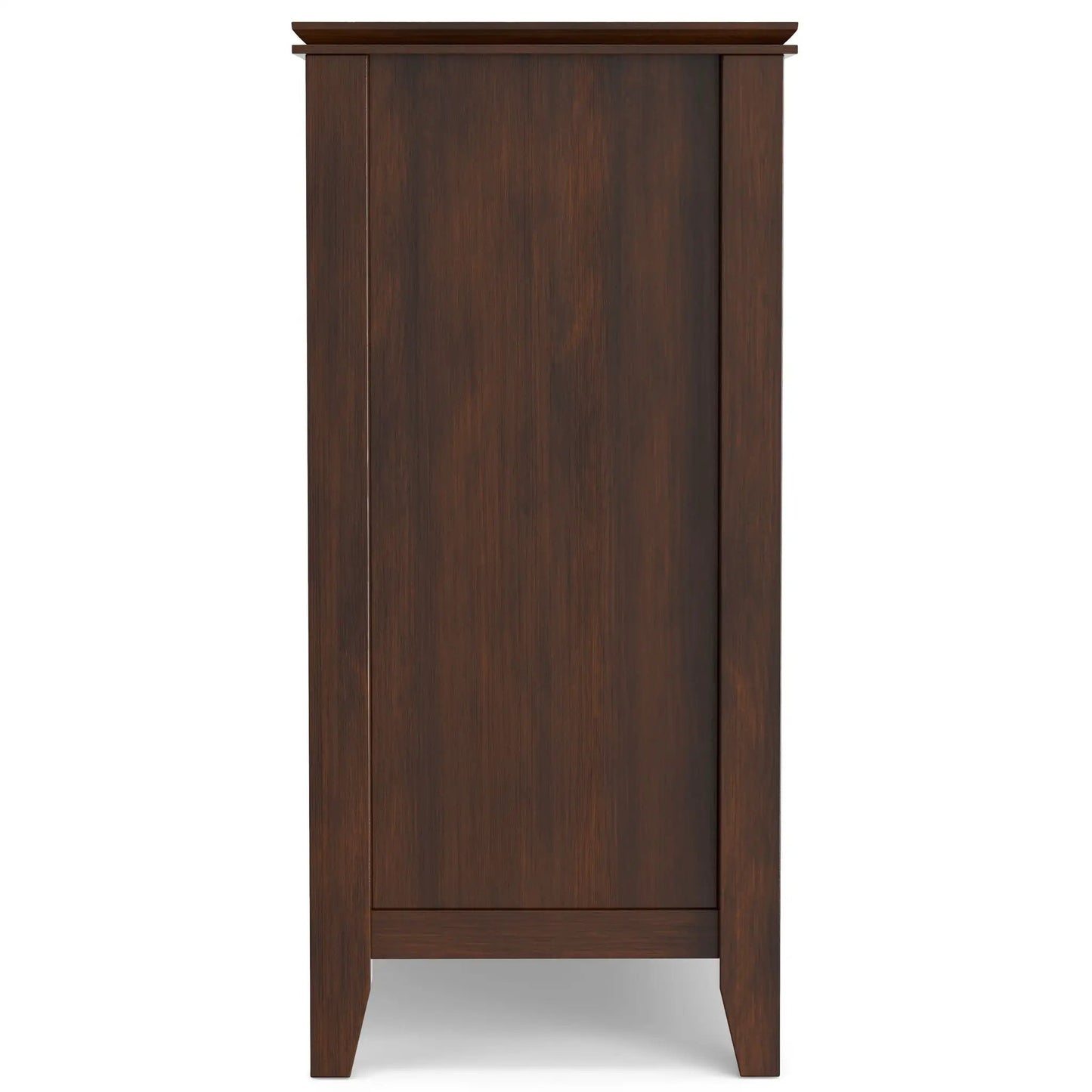 Artisan Handcrafted Sideboard Buffet by Unique Piece Furniture in dark walnut with paneled doors on Tampa Home & Garden Store