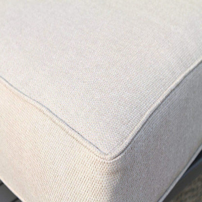 Shick Corner Wedge Patio Chair cushion in beige fabric by HouseOfZazla outdoor chair on Tampa Home & Garden Store