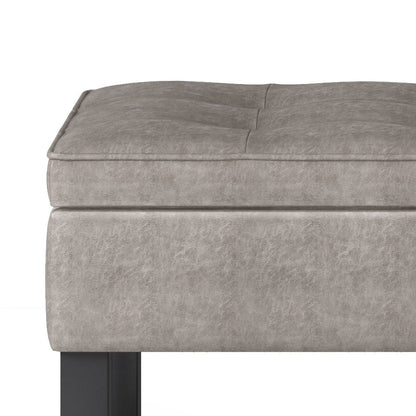 Cosmopolitan Storage Ottoman Bench Open Bottom