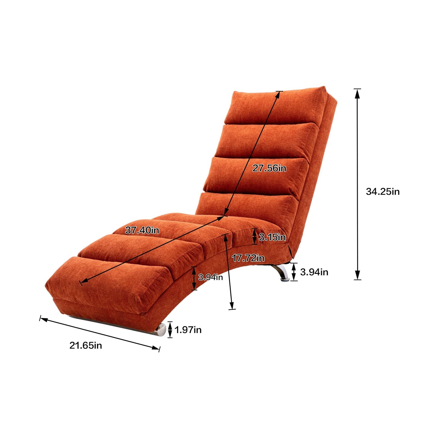 Indoor Massage Chaise and Remote Control