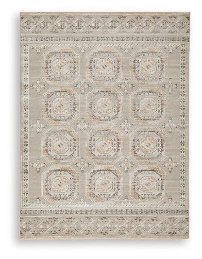 Bachby Rug With Medallion Pattern In Neutral