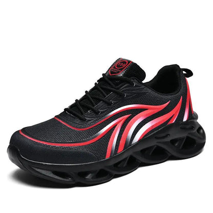 Retro Red Authentic Basketball Shoes for Men