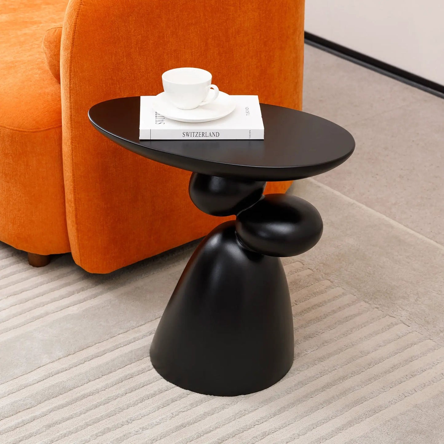 Tibetan Ritual Inspired Lucky Stone Shaped Table