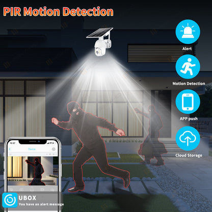 4G LTE Solar Wireless Security Camera by Sell My Stuff solar-powered outdoor cam with app alerts on Tampa Home & Garden Store