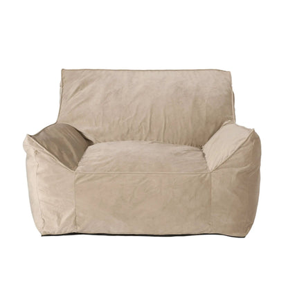 Allea Bean Bag Chair With Armrests For Two