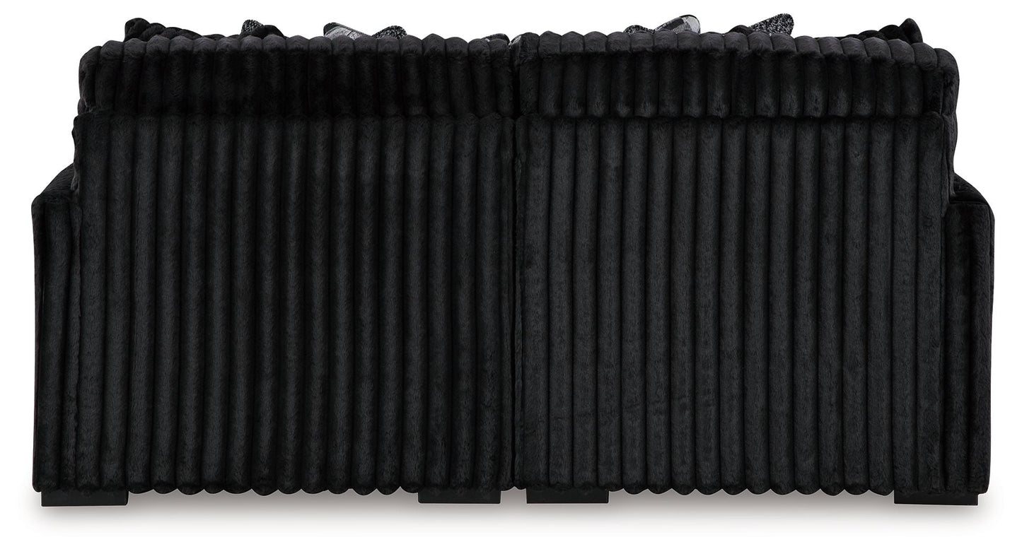 Midnight Madness Sectional and Jumbo Corduroy