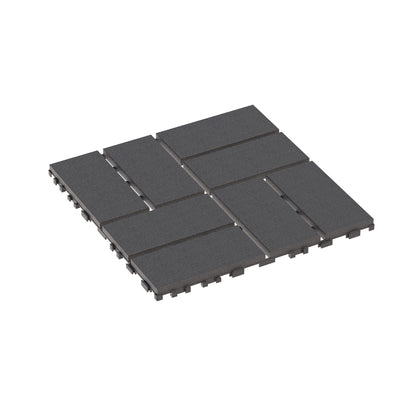 Waterproof Interlocking Acacia Patio Deck Tiles