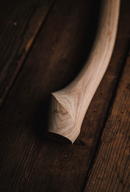 Whiskey River Premium Heritage 30C axe handle natural wood curved 30in on Tampa Home & Garden Store