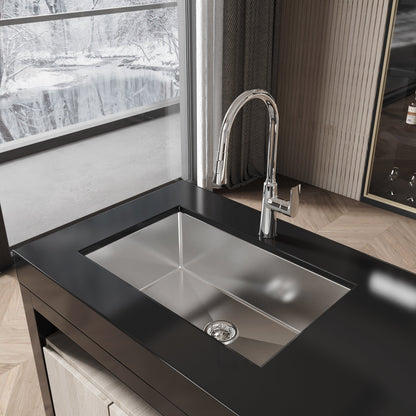 The Single Bowl Stainless Steel Kitchen Sink