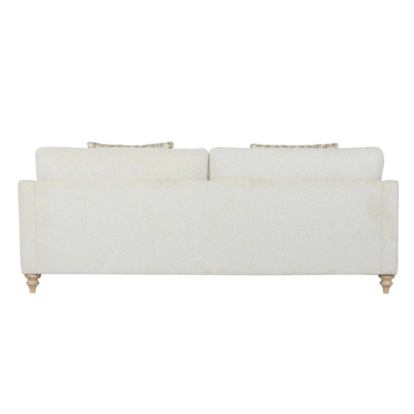 Sofa Reverable Off-White fabric with 2 back cushions and 2 pillows Unique Piece Furniture on Tampa Home & Garden Store