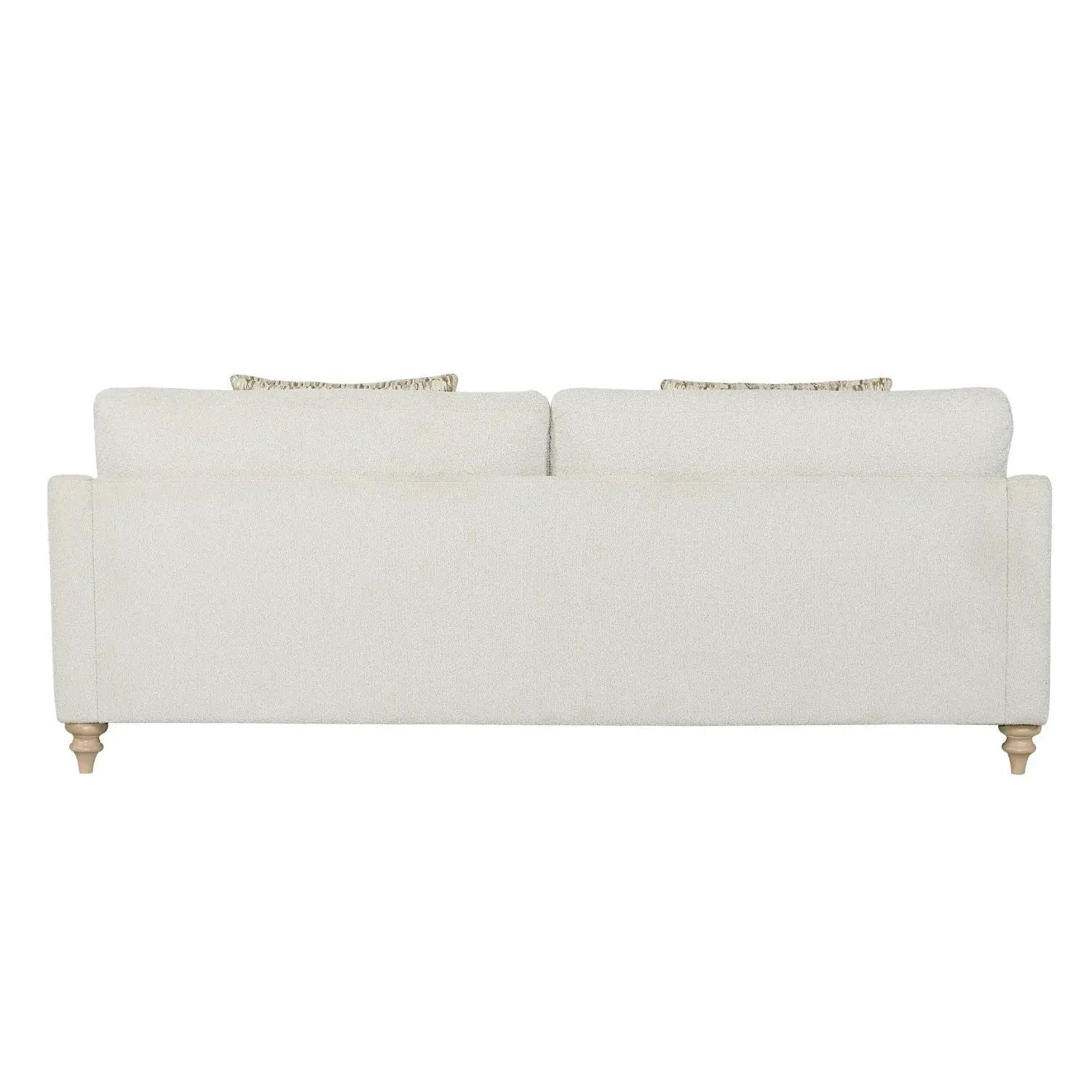 Sofa Reverable Off-White fabric with 2 back cushions and 2 pillows Unique Piece Furniture on Tampa Home & Garden Store