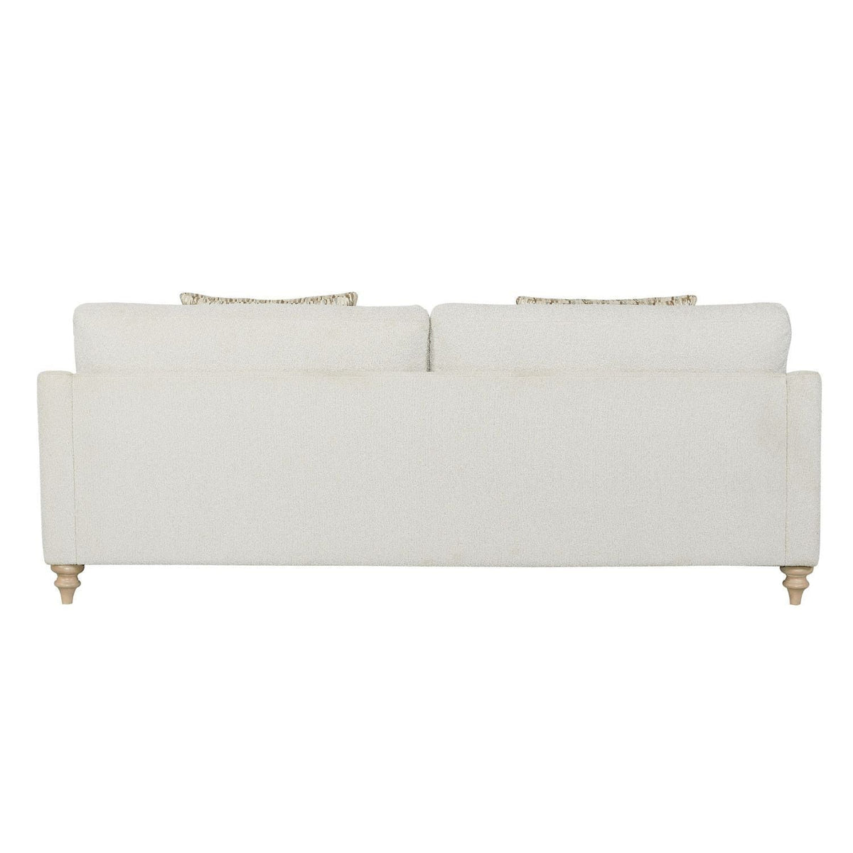 Off White Single Sofa and Reversible Cushions