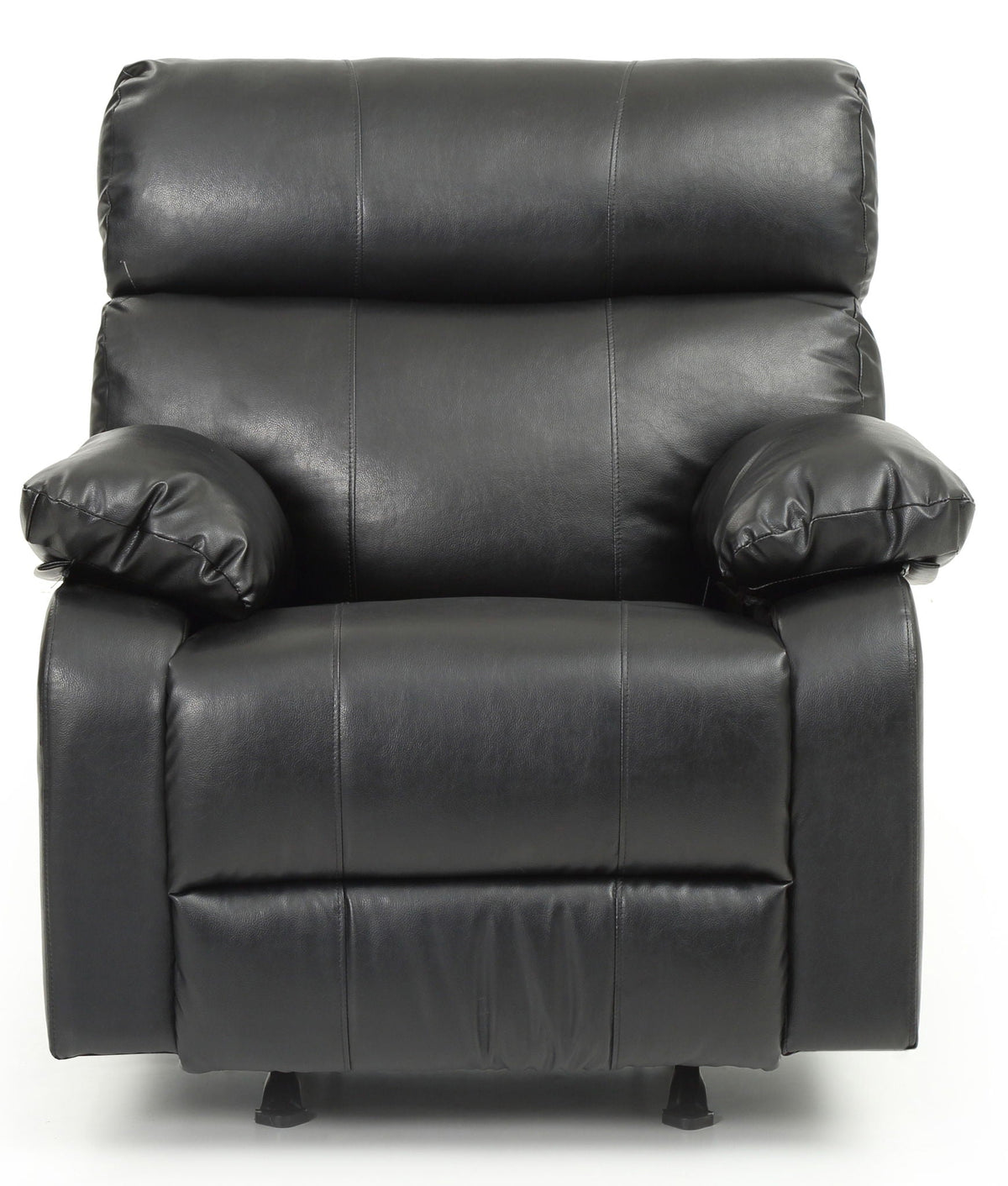 Modern Pub Back Rocker Recliner and Steel Frame