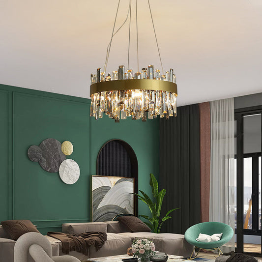 Crystal Chandelier Living Room Lights Simple - Tampa Home & Garden Store
