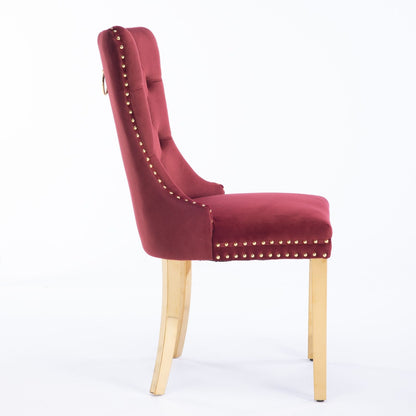 Nikki Modern Tufted Dining Chair Set of 2