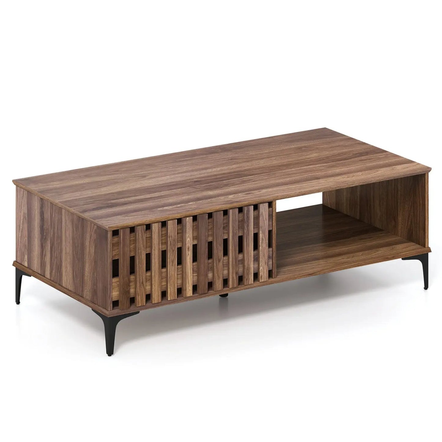 Mid Century Farmhouse Coffee Table 47 Inches