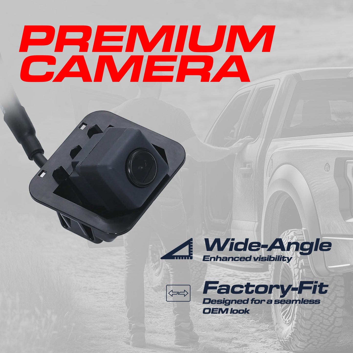 Master Tailgaters backup camera for Chevrolet Traverse 2018-2019, wide-angle OEM replacement on Tampa Home & Garden Store