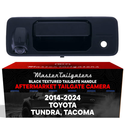 Tailgate handle with backup camera Master Tailgaters black textured for Toyota Tundra/Tacoma on Tampa Home & Garden Store