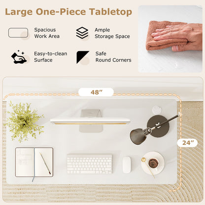 47‚Äù x 24‚Äù Universal Tabletop for Standard and Standing Desk Frame